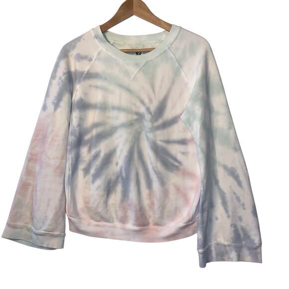 NSF Tie Dye Sweatshirt Crew Neck Sweater  sz P - Picture 1 of 7